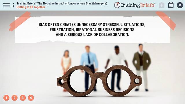 TrainingBriefs® The Negative Impact of Unconscious Bias (Managers)