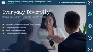 Everyday Diversity™ Recruiting, Hiring & Retaining Diverse Talent (eLearning)