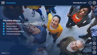 Drawing the Line: Creating a Respectful & Harassment-Free Workplace™ (2-Hour Mgr/Sup Version)