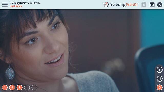 TrainingBriefs® Just Relax
