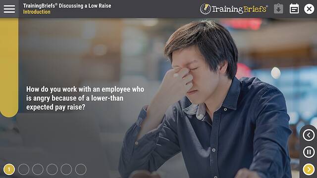 TrainingBriefs® Discussing a Low Raise