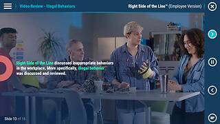 Right Side of the Line: Creating a Respectful & <mark>Harassment</mark>-Free Workplace™ (Standard - Employee)