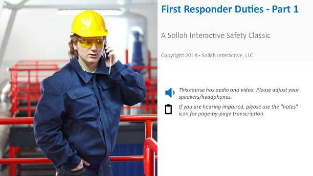 First Responder Duties™ - Part 1