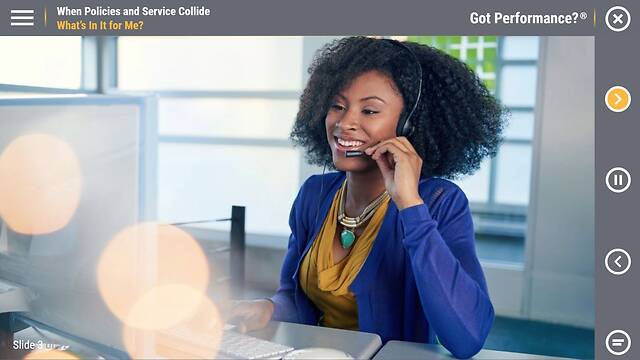 Got Performance?® When Policies and Service Collide