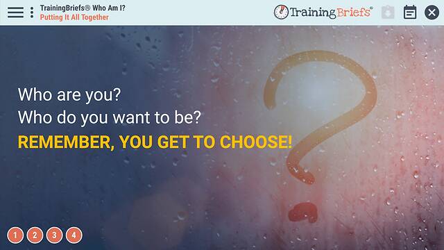 TrainingBriefs® - Who Am I?