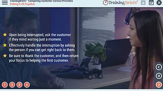 TrainingBriefs® Competing <mark>Customer Service</mark> Priorities