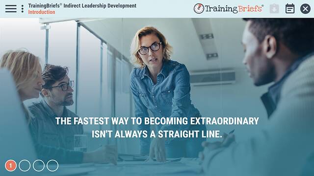 TrainingBriefs® Indirect Leadership Development