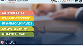 TrainingBriefs® Avoiding Discipline
