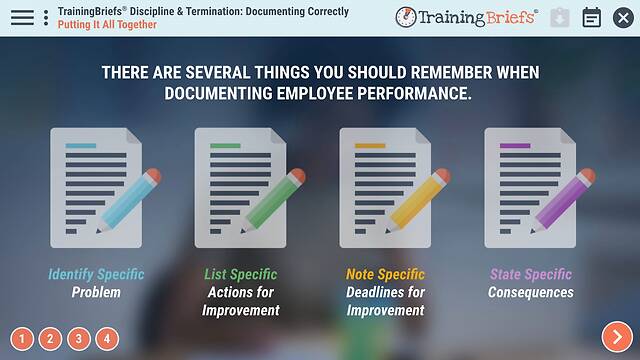 TrainingBriefs® Documenting Correctly