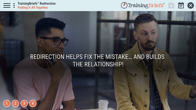TrainingBriefs® Redirection