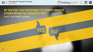 TrainingBriefs® <mark>Change</mark>? No Thanks!